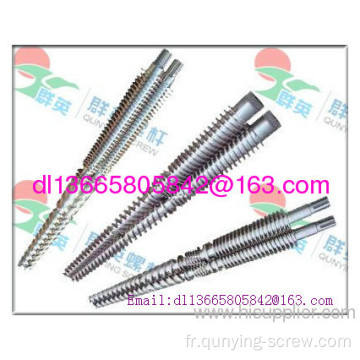 Plastic Conical Screw And Barrel Full Of Profession 